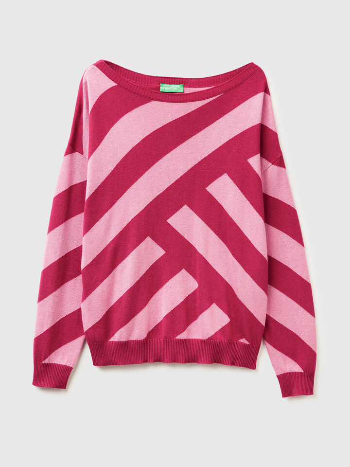 BOAT-NECK SWEAT.L/S Women image number 5